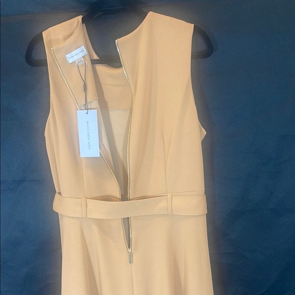 Marc New York Sleeveless Tan Midi Dress - Picture 11 of 11